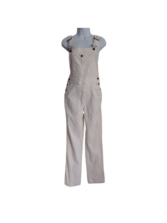 Faherty Pants - Faherty Walker Corduroy Overalls Organic Cotton Coastal Farmcore Granola Girl S